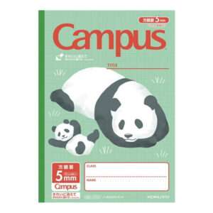 日本品牌 KOKUYO Campus 筆記本 可愛動物圖案系列 熊貓